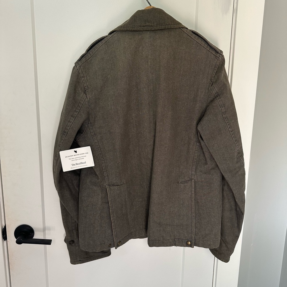 Rag & Bone Textured Tan Men’s Jacket - Picture 3 of 7